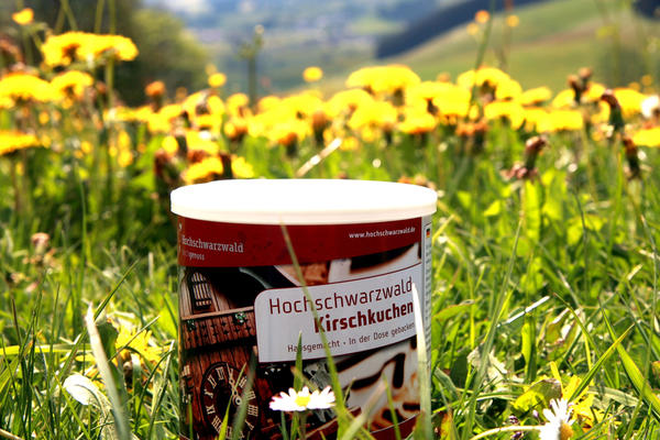 Im Online-Shop: Hochschwarzwald Kirschkuchen in der Dose