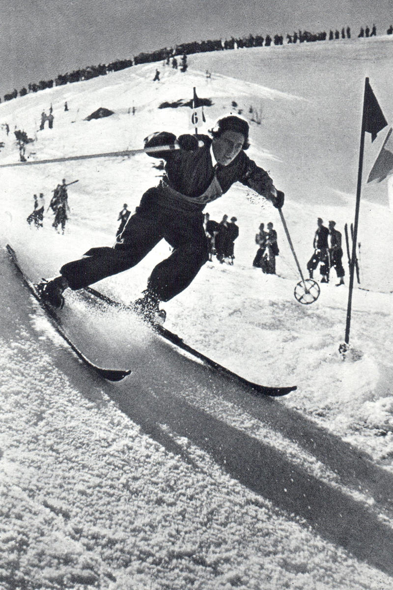 Olympiasiegerin, 12-fache Weltmeisterin, 15-fache deutsche Meisterin – Die Feldberg-Pionierin Christl Cranz ist bis heute die erfolgreichste deutsche Skiläuferin aller Zeiten.